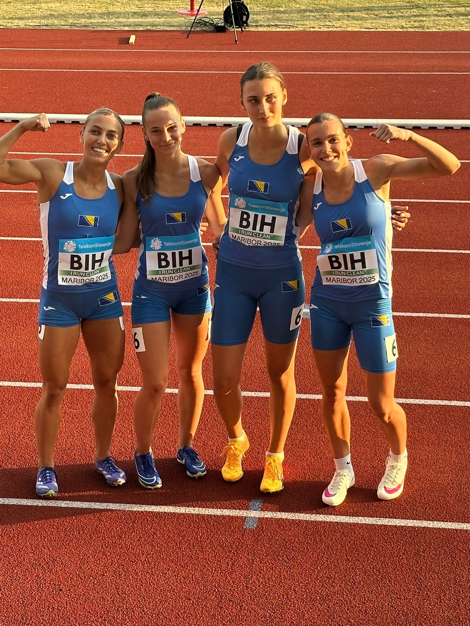 NOVI DRŽAVNI SENIORSKI REKORD BOSNE I HERCEGOVINE – 4x100m (ŽENE)!